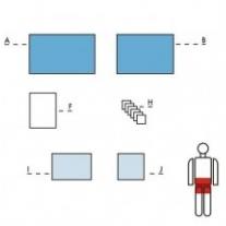 Zestawy do ginekologii – obłożenia pola operacyjnego TZMO MATODRAPE - do porodu 5