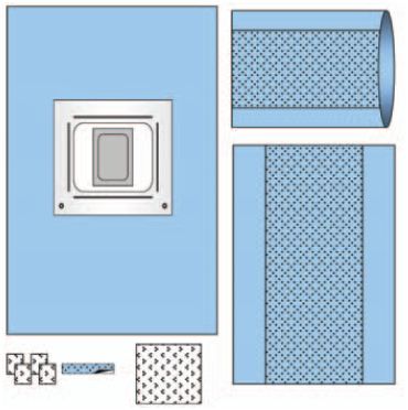 Zestawy do ginekologii – obłożenia pola operacyjnego ZARYS AT-C-SEC