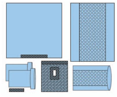 Zestawy do ginekologii – obłożenia pola operacyjnego ZARYS AT-URO-G 2 - ginekologia