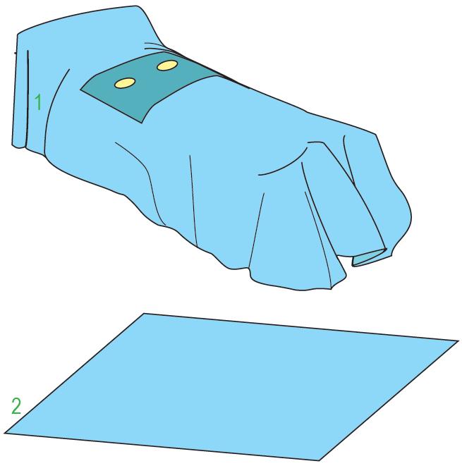 Zestawy do kardiologii – obłożenia pola operacyjnego JKT/MOLNLYCKE 380441