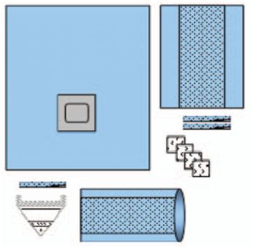 Zestawy do neurochirurgii – obłożenia pola operacyjnego ZARYS AT-CRT 3