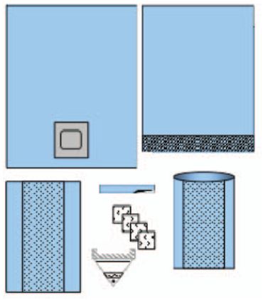 Zestawy do neurochirurgii – obłożenia pola operacyjnego ZARYS AT-HN 3