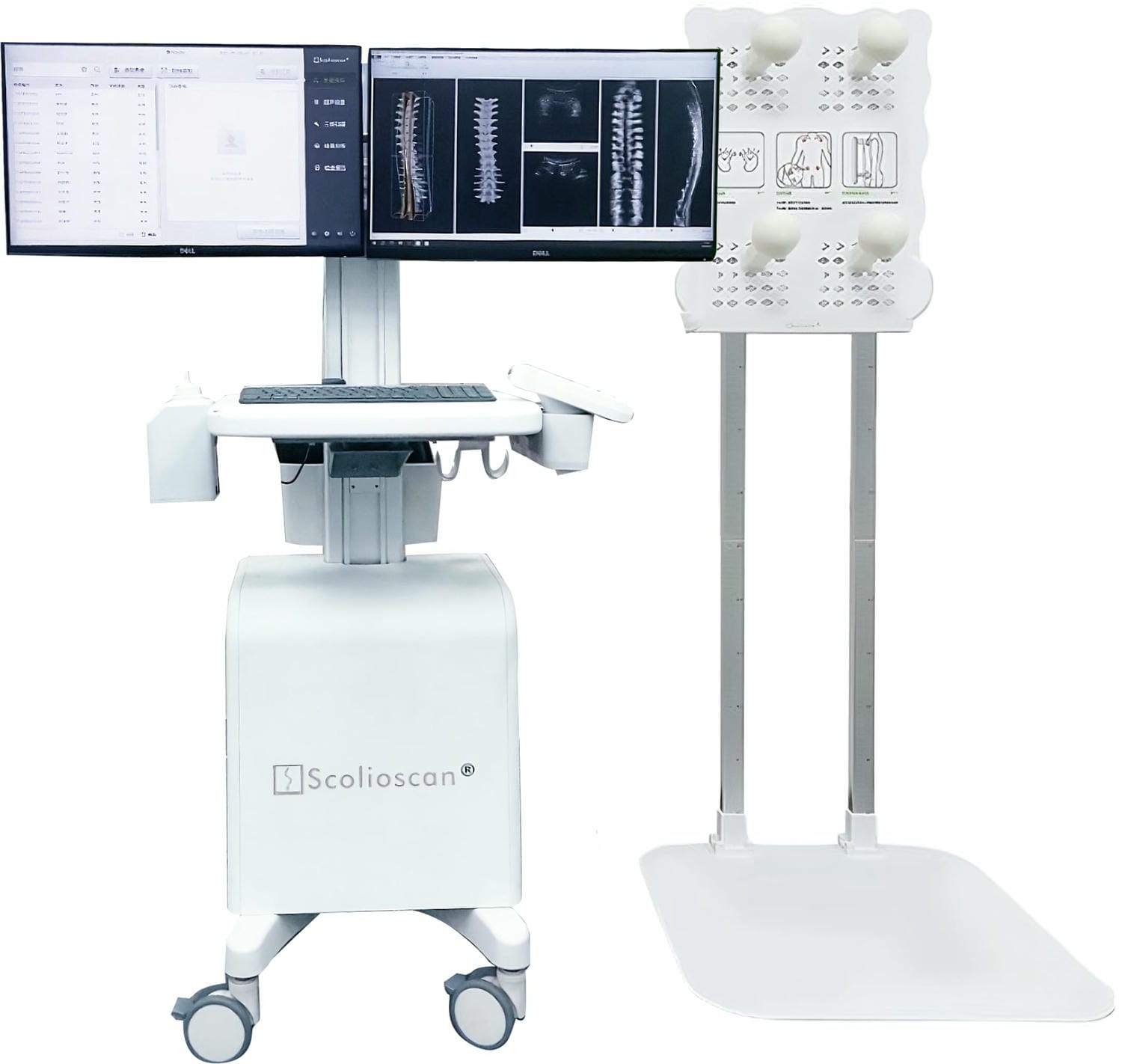 Zestawy do oceny postawy ciała Aitrasound Scolioscan Air