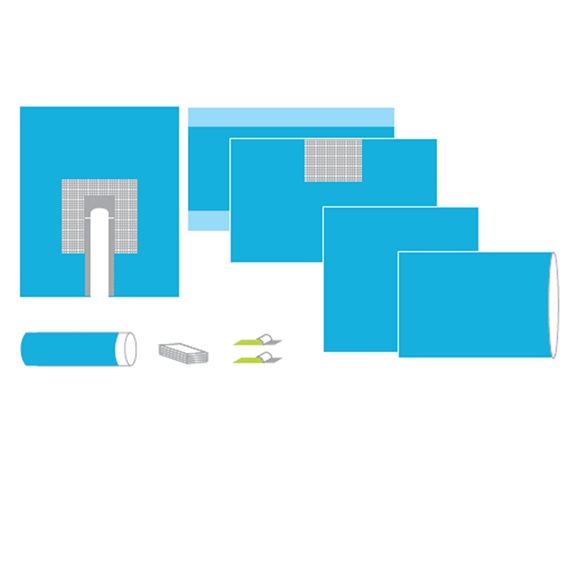 Zestawy do ortopedii – obłożenia pola operacyjnego B/D SET.070505