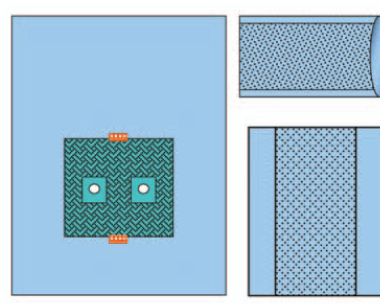 Zestawy do ortopedii – obłożenia pola operacyjnego ZARYS AT-HALL 2