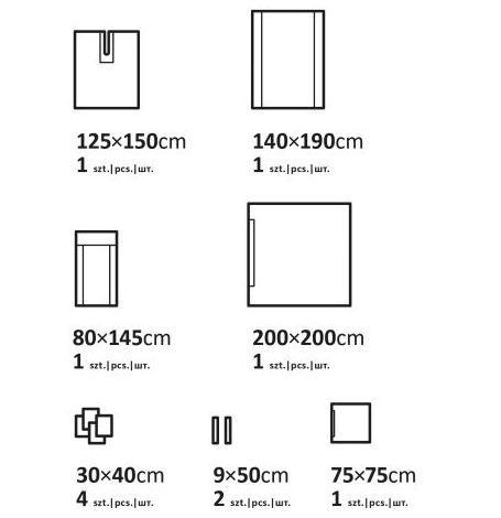 Zestawy do otolaryngologii – obłożenia pola operacyjnego Mercator Medical opero® SET + stolik Mayo