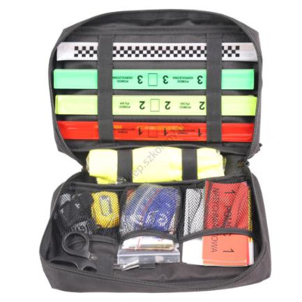 Zestawy do segregacji rannych MED-WAR TRIAGE Black Front