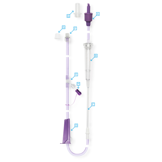 Zestawy do żywienia do pomp żywieniowych Nutricia do FLOCARE 800