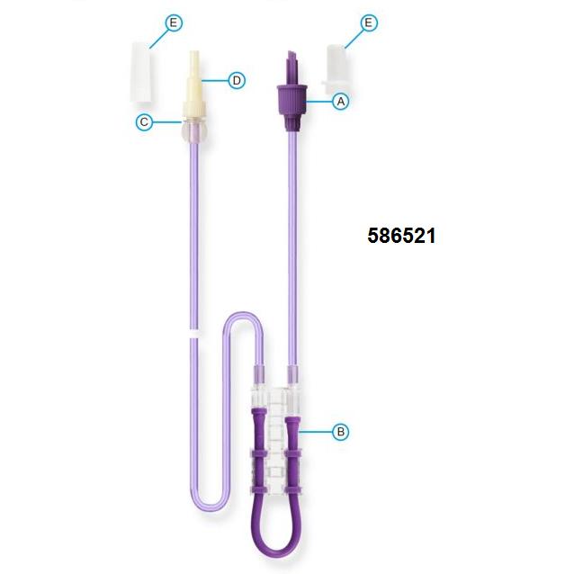 Zestawy do żywienia do pomp żywieniowych Nutricia Flocare - 586513 / 586521