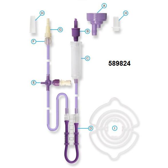 Zestawy do żywienia do pomp żywieniowych Nutricia Flocare - 589754 / 589824 / 589756