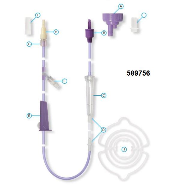 Zestawy do żywienia do pomp żywieniowych Nutricia Flocare - 589754 / 589824 / 589756