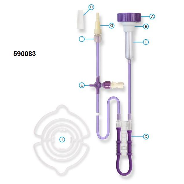 Zestawy do żywienia do pomp żywieniowych Nutricia Flocare - 590069 / 590083 / 590081