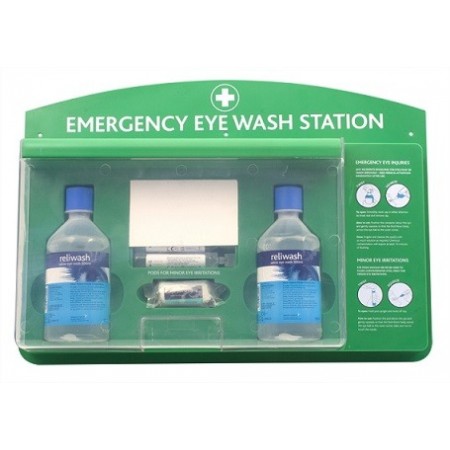 Zestawy i płyny do płukania oka Reliance Medical Eye Wash Station