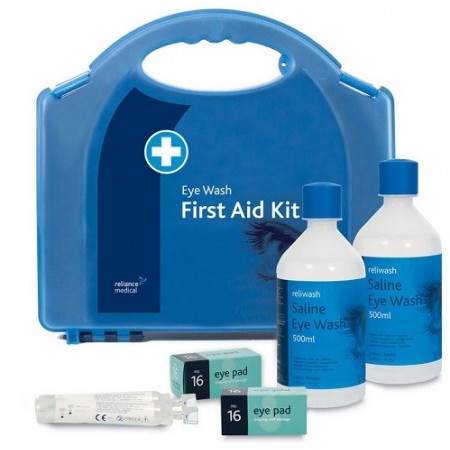 Zestawy i płyny do płukania oka Reliance Medical Zestaw do płukania oka w walizce