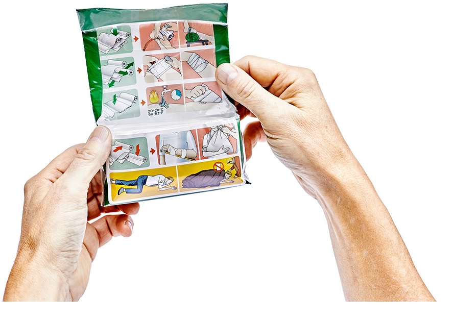 Zestawy materiałów opatrunkowych Cederroth 1910