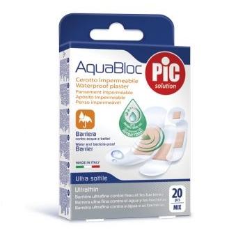 Zestawy przylepców i plastrów PIC Solution AquaBloc Assorted