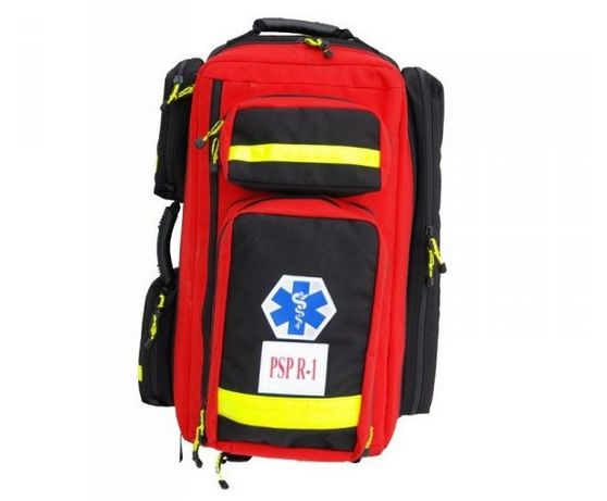 Zestawy ratownicze Boxmet PSP-R1 w plecaku z kpl. szyn Kramera w osobnej torbie