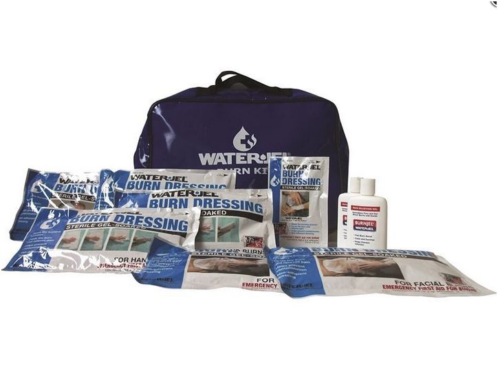 Zestawy ratownicze Boxmet PSP-R1 w torbie z kpl. szyn Kramera i deską ortopedyczną