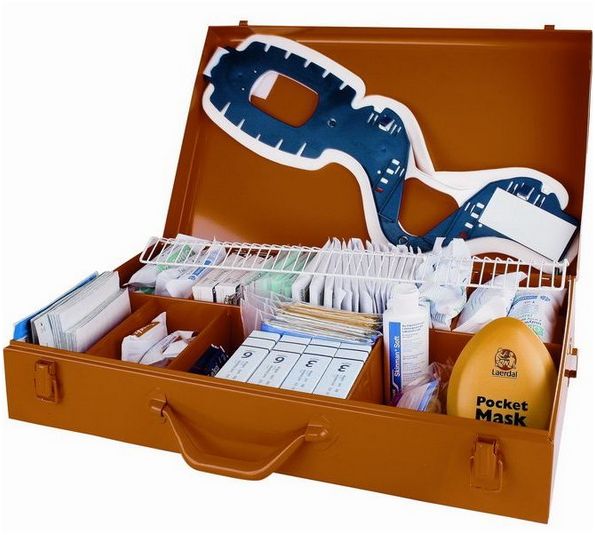 Zestawy ratownicze Boxmet ZPP typ B w walizce