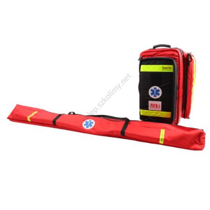 Zestawy ratownicze MED-WAR PSP R1 w plecaku i deska