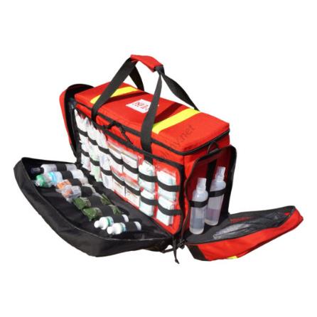 Zestawy ratownicze MED-WAR PSP R1 w torbie i deska
