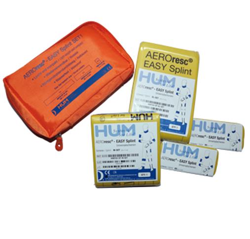 Zestawy szyn do unieruchomienia złamań Hum AEROresc EASY Splint SET 1