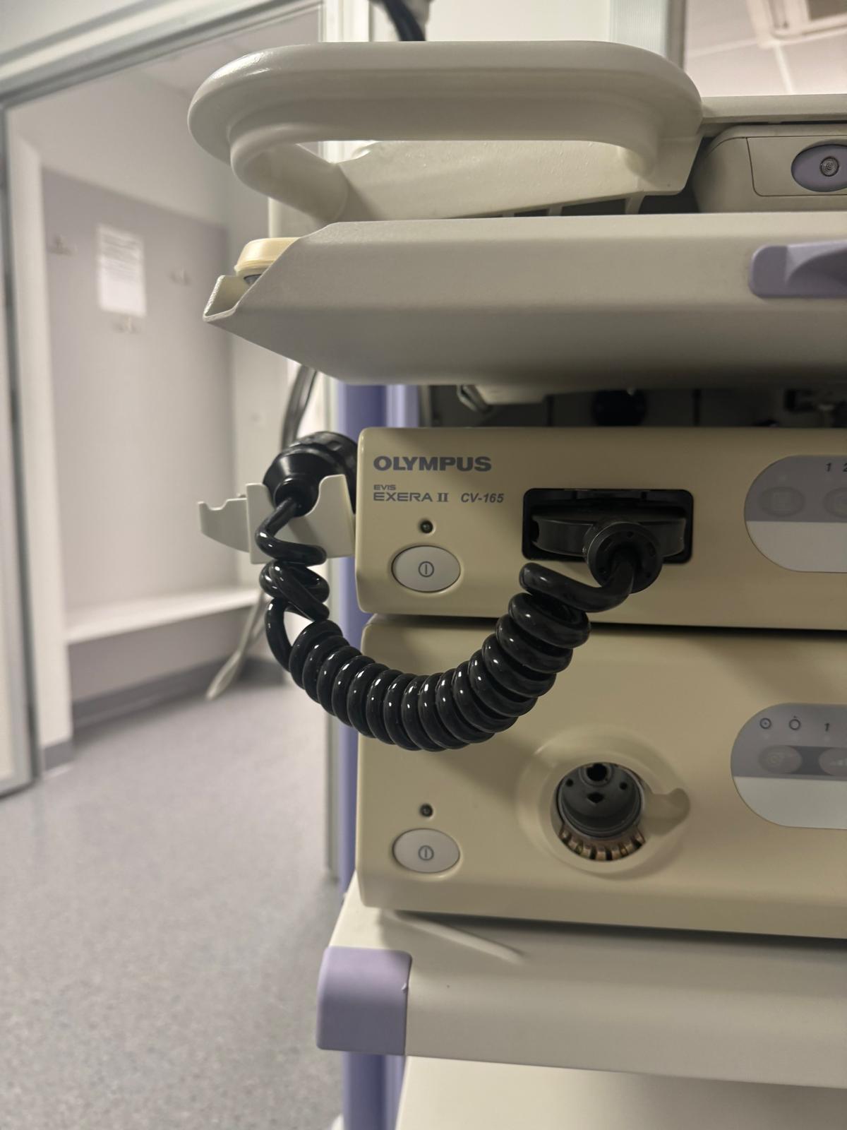 Zestawy videoendoskopowe używane Olympus Wieża do badań gastro i kolonoskopowych