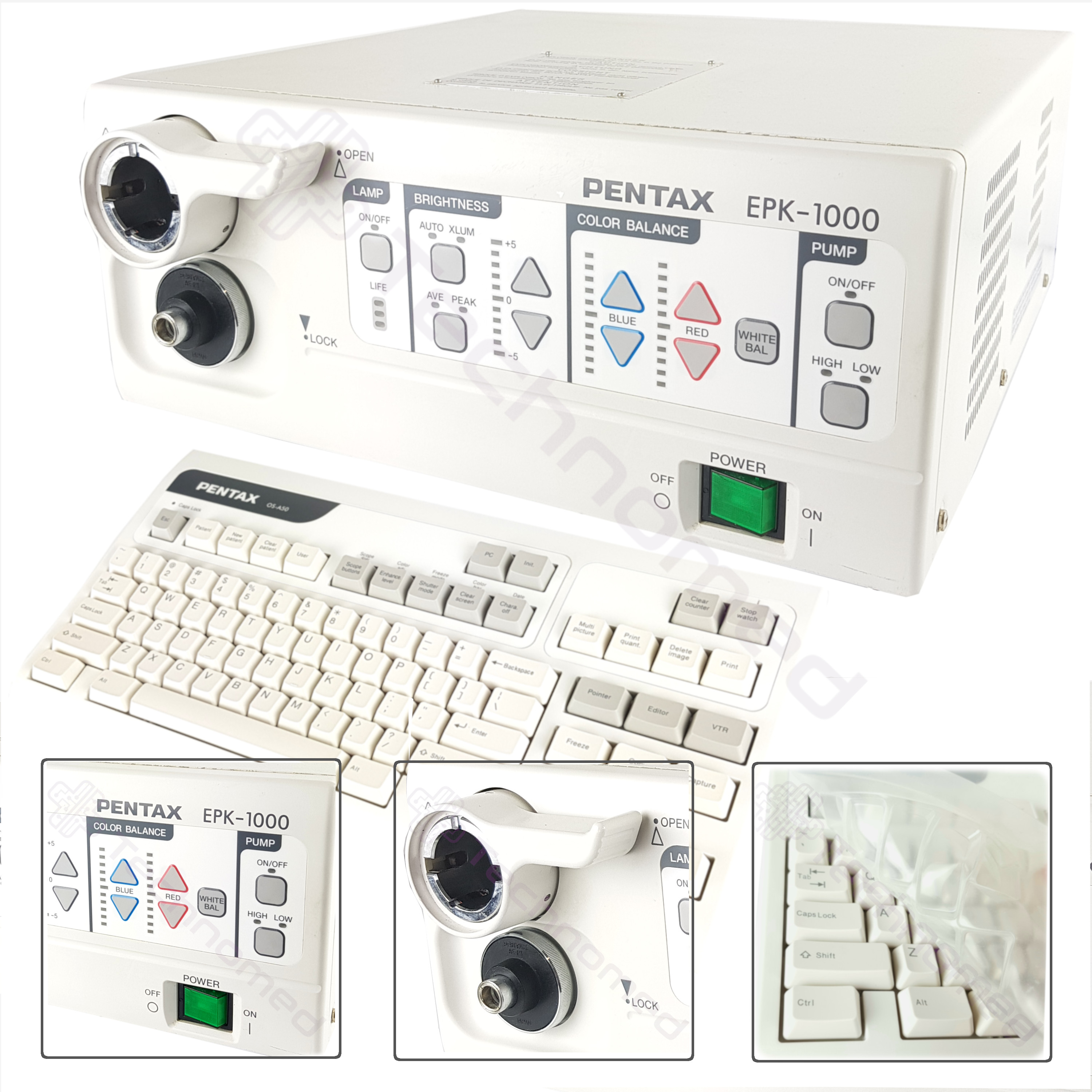 Zestawy videoendoskopowe używane Pentax EPK-1000 - Technomed używane