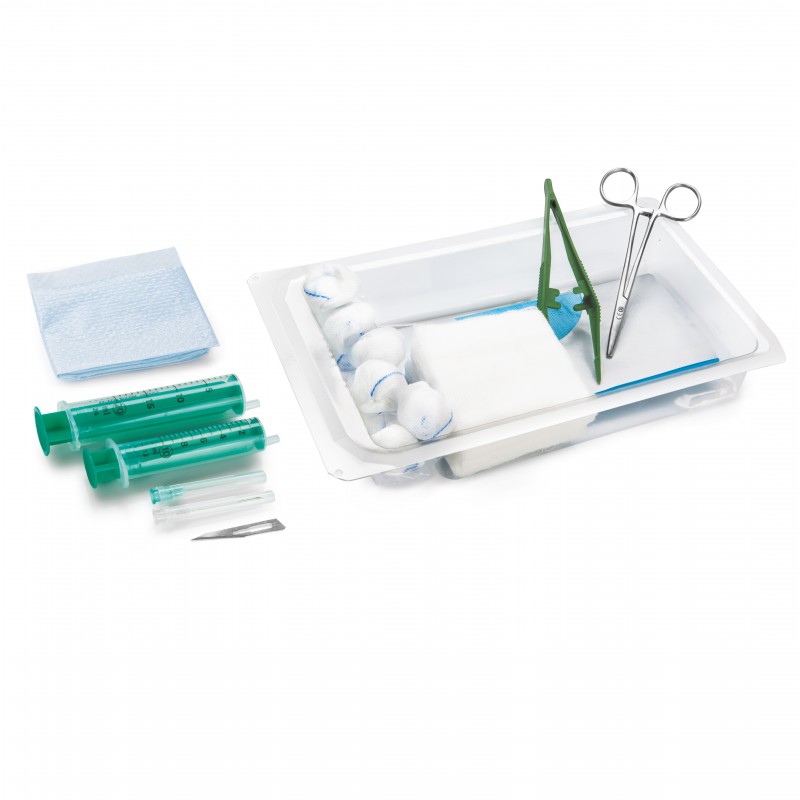 Zestawy zabiegowe sprzętów jednorazowych Matopat Matoset - wkłucie centralne