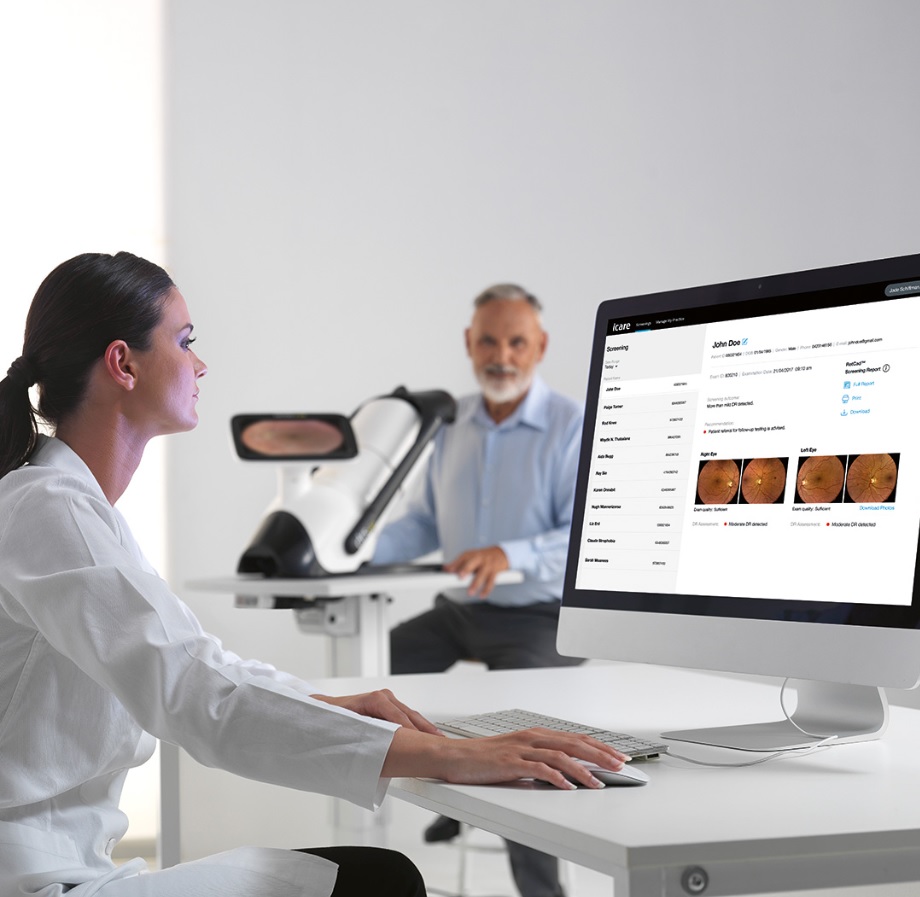 Funduskamery i akcesoria