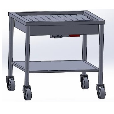 Wózki do transportu mokrych narzędzi