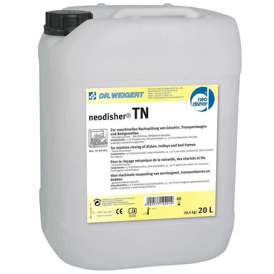 Preparaty do maszynowego płukania narzędzi