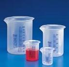 Zlewki z tworzywa sztucznego