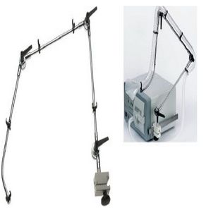 Stelaże do mocowania węży do odsysaczy dymu