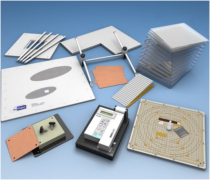 Fantomy do testowania radiografii, angiografii i fluoroskopii