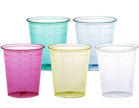 Kieliszki do podawania leków