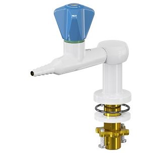 Zawory gazowe laboratoryjne