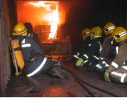 Manekiny ratownicze ogniowe