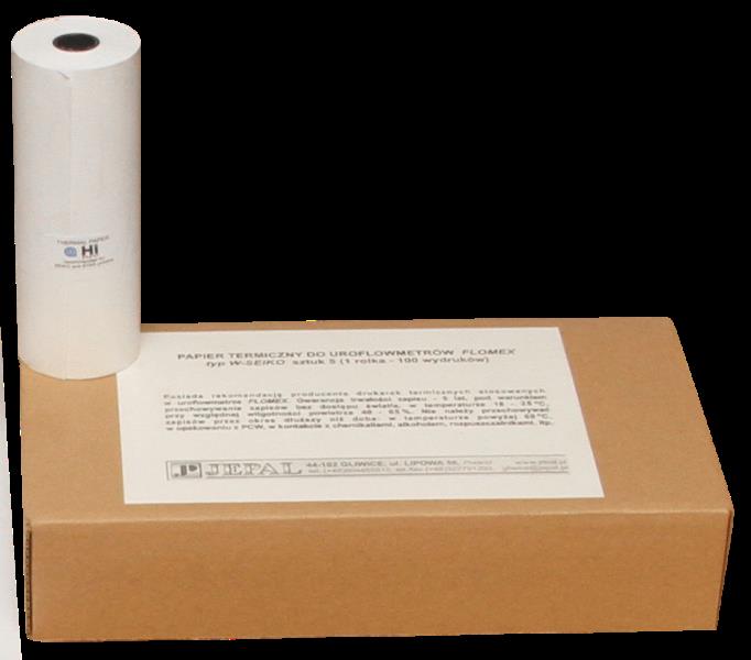 Papiery do uroflowmetrów