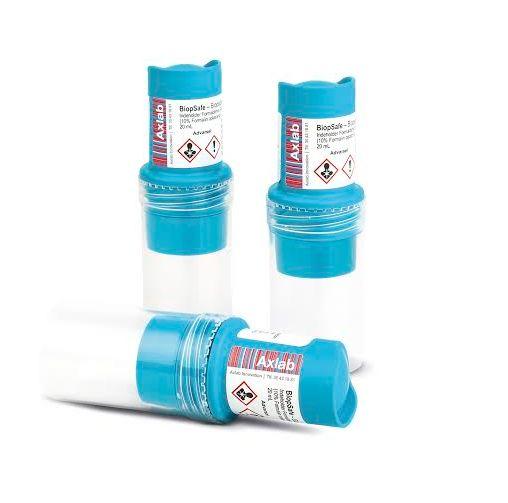 Pojemniki do utrwalania próbek biopsyjnych