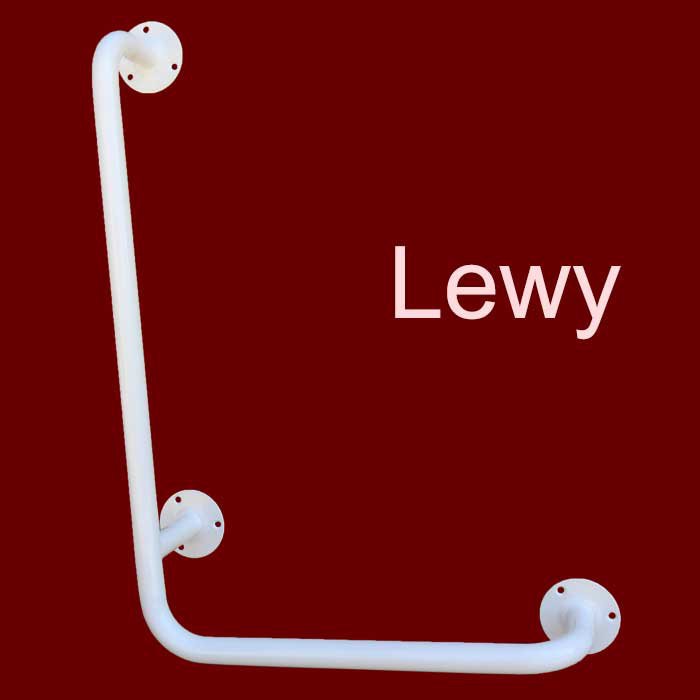 Uchwyty łazienkowe kątowe dla niepełnosprawnych