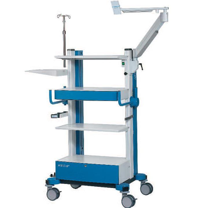 Wózki na aparaturę medyczną- akcesoria