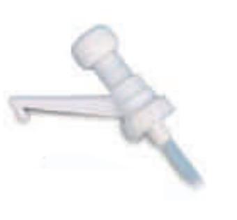 Złączki i elementy mocujące do dozowników do higieny kuchennej