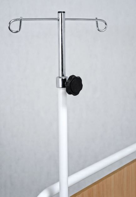 Statywy kroplówek do łóżek