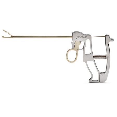 Przeciągacze szwów do endoskopów sztywnych