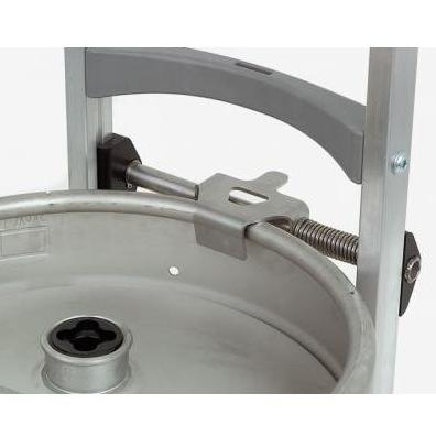 Uchwyty na beczki, kegi do schodołazów towarowych