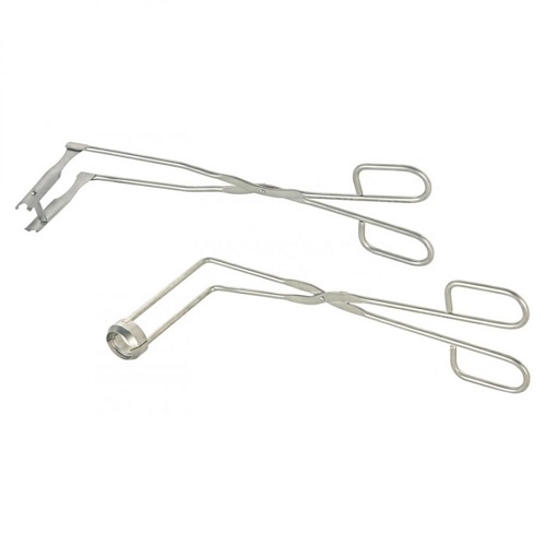 Kleszcze do przenoszenia fiolek do pracy z radiofarmaceutykami