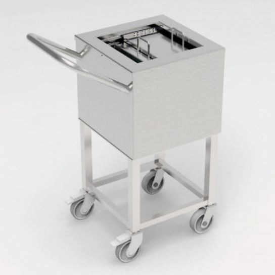 Wózki osłonne do pracowni medycyny nuklearnej