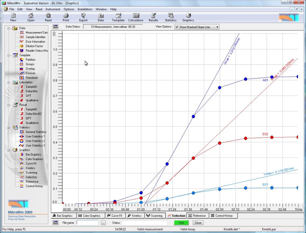 Oprogramowanie do analizatorów i czytników