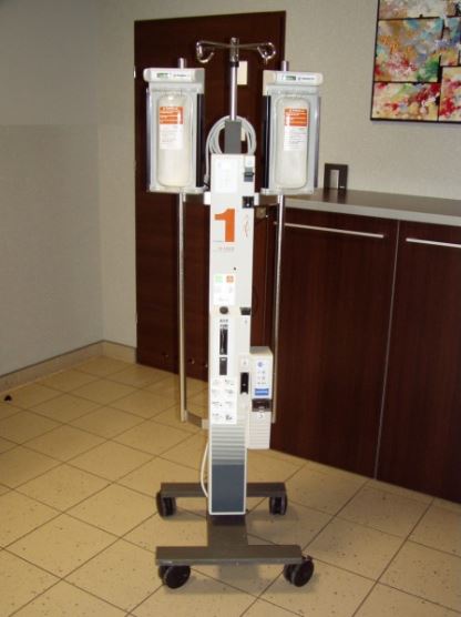 Podgrzewacze przepływowe płynów infuzyjnych używane